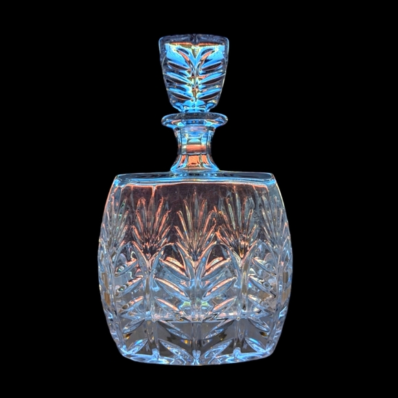 Vtg. Crystal Decanter (5lb)